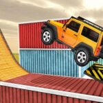 Impossible Tracks Jeep Stunt Driving Game